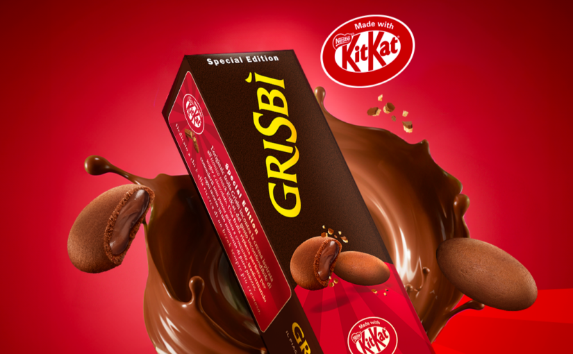 Grisbì made with Kitkat - special edition